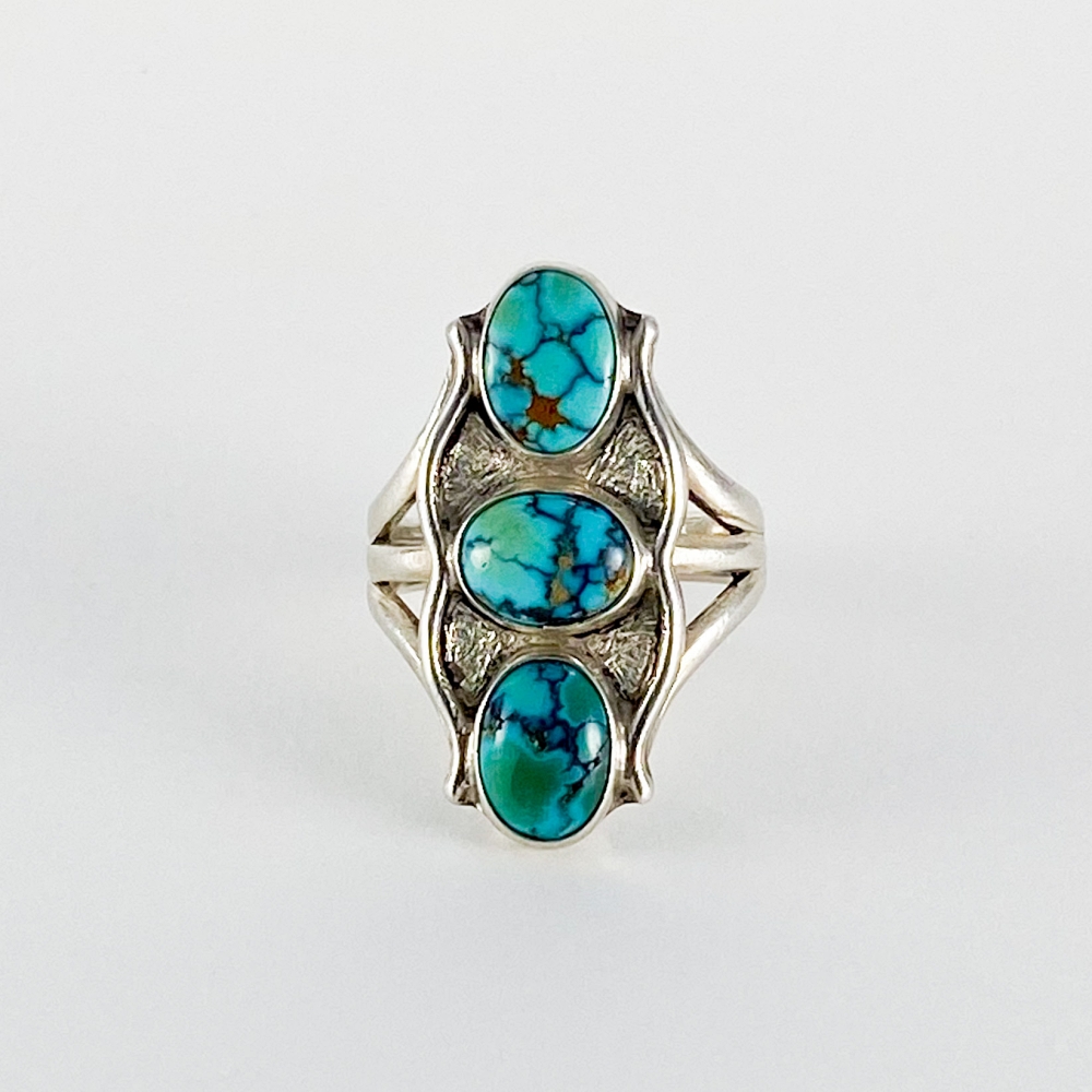 Kenneth Begay Number Eight turquoise ring 441 | ターコイズ 