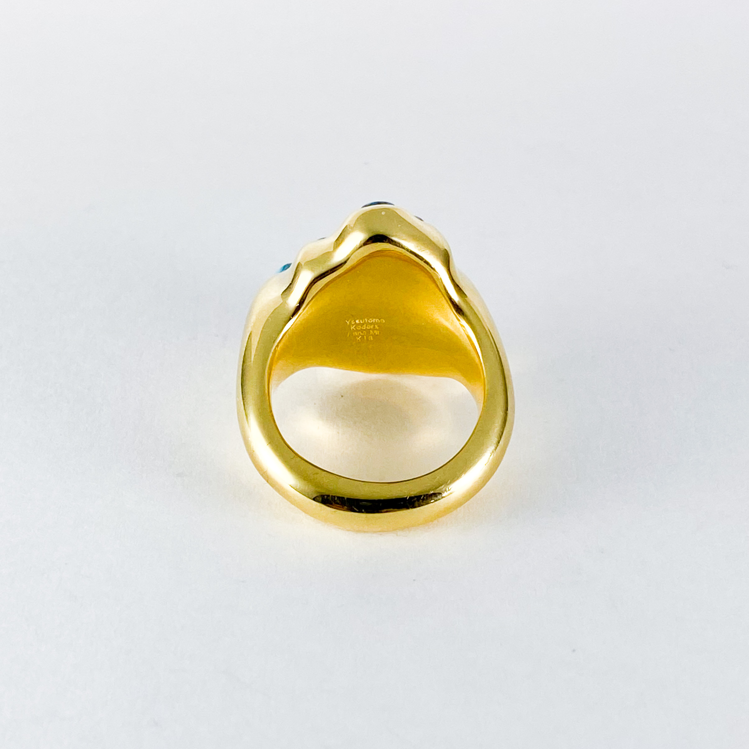 k18turtle ring→sale