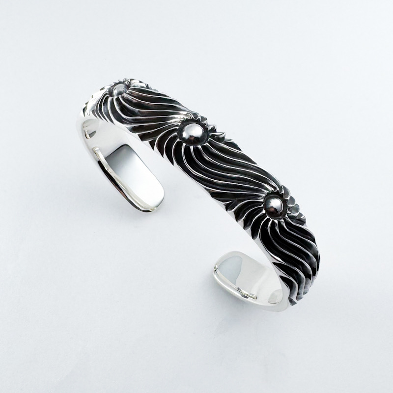 Spiral Bracelet | ターコイズ・メンズシルバーアクセサリー通販