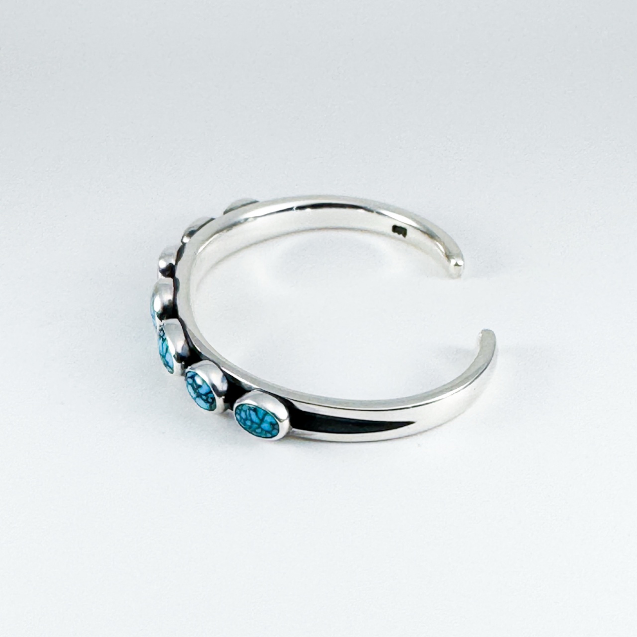 Number8 Silver Bangle 171 | ターコイズ・メンズシルバーアクセサリー