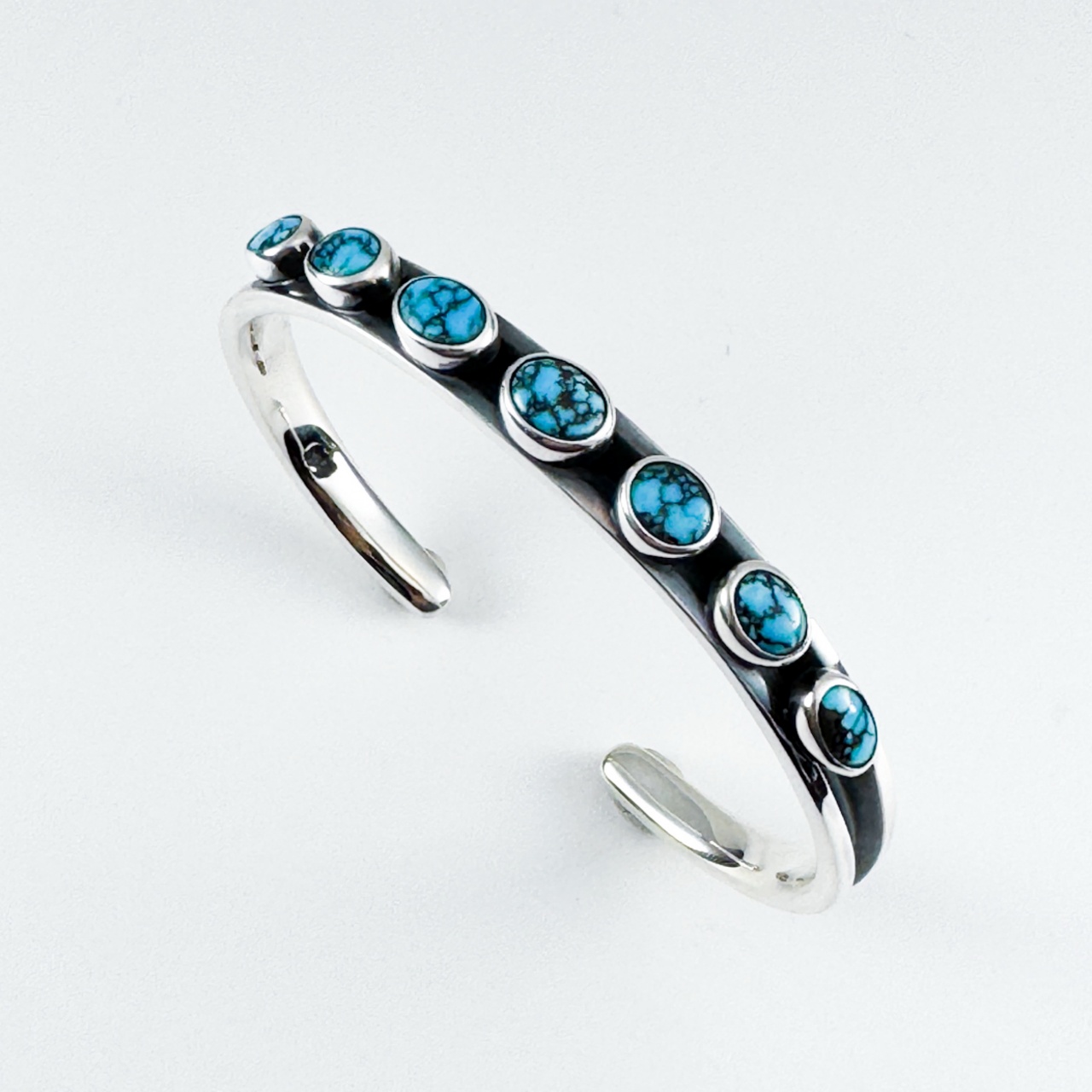 Number8 Silver Bangle 172 | ターコイズ・メンズシルバーアクセサリー
