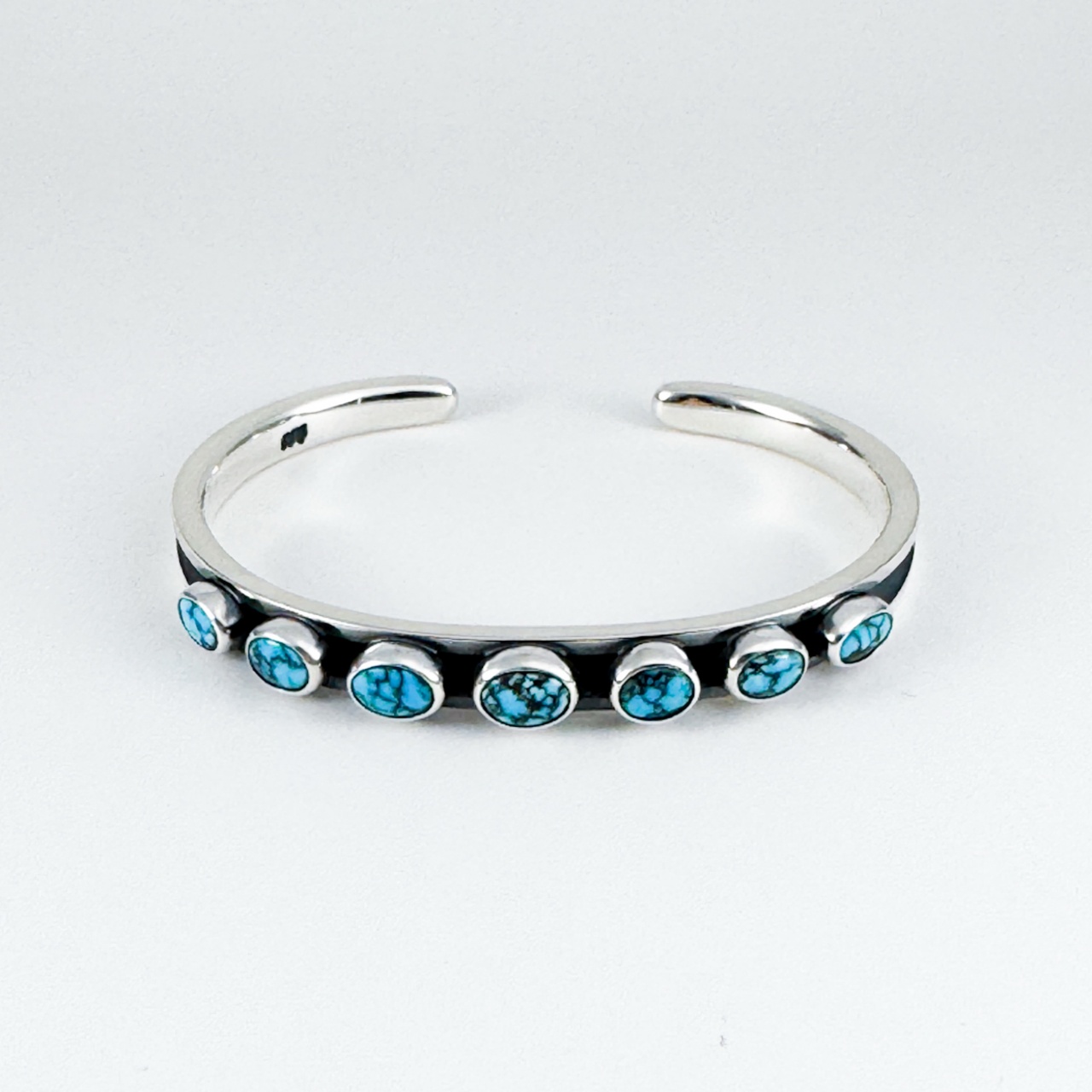 Number8 Silver Bangle 172 | ターコイズ・メンズシルバーアクセサリー