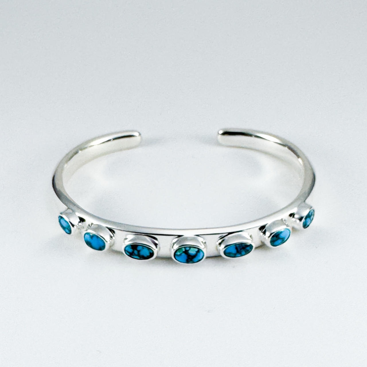 Number8 Silver Bangle 173 | ターコイズ・メンズシルバーアクセサリー