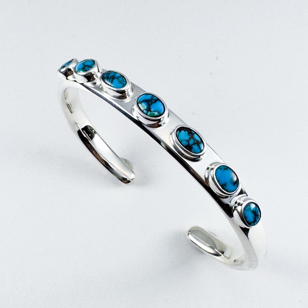 Number8 Silver Bangle 173 | ターコイズ・メンズシルバーアクセサリー