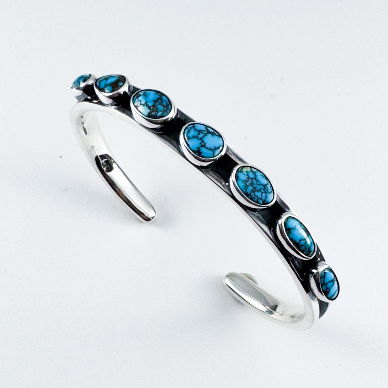 Number8 Silver Bangle 176 | ターコイズ・メンズシルバーアクセサリー