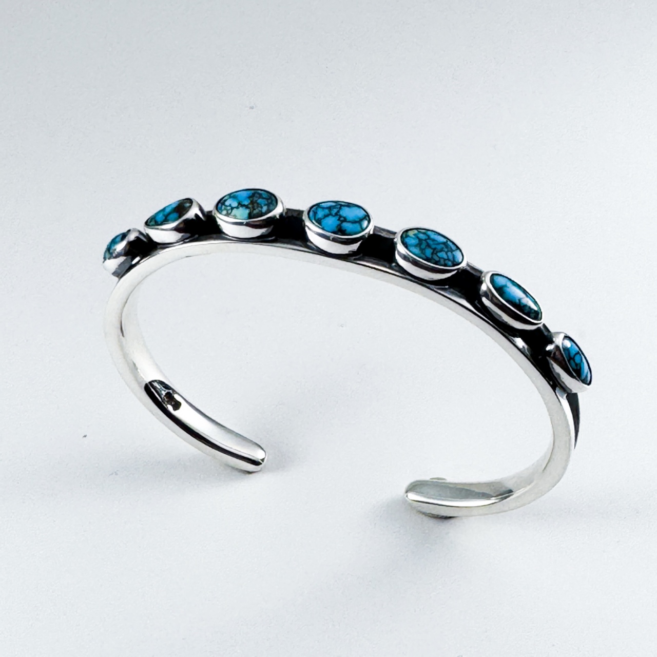 Number8 Silver Bangle 176 | ターコイズ・メンズシルバーアクセサリー