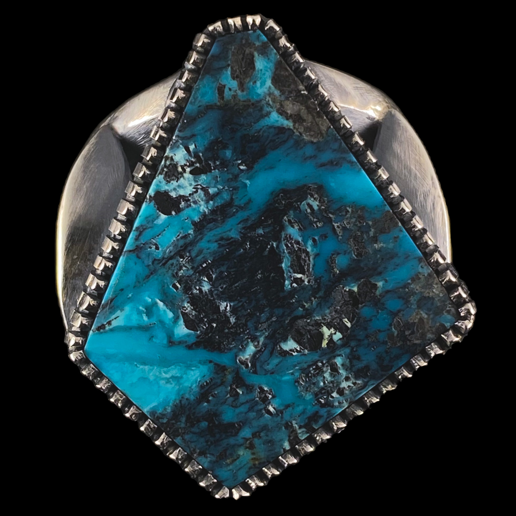 Blue Diamond Turquoise Original ring 276 | ターコイズ