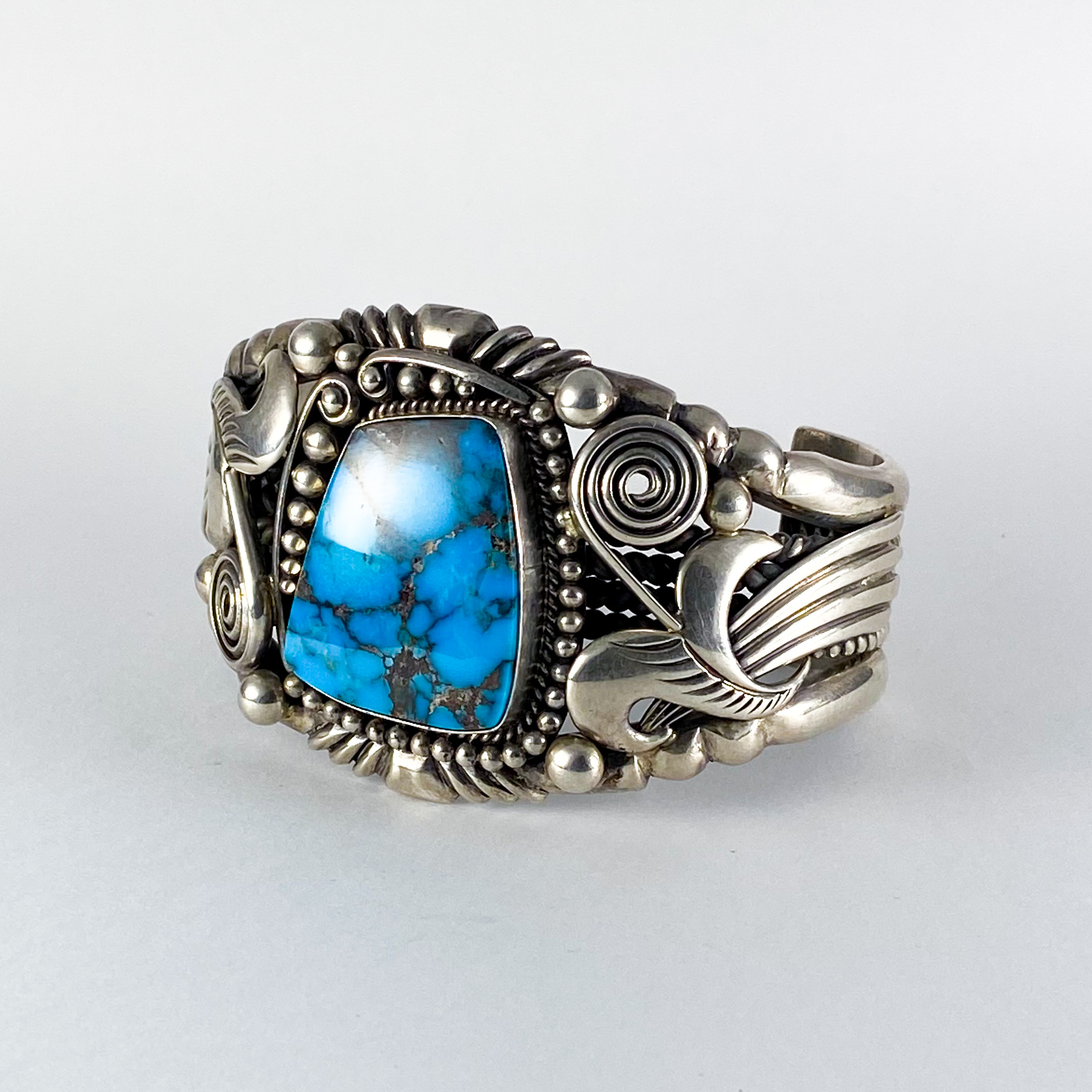 Bisbee Native Vintage Bangle 399 | ターコイズ・メンズシルバー